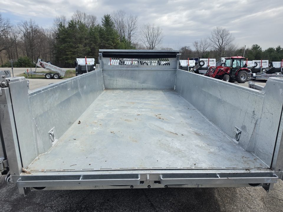 New 82" X 14' GALVANIZED DUMP 10 K AXLES SPARE TIRE INCLUDED 2026 TRIUMPH