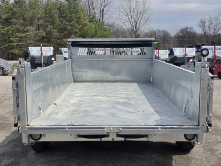 New 82" X 14' GALVANIZED DUMP 10 K AXLES SPARE TIRE INCLUDED 2026 TRIUMPH