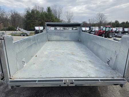 New 82" X 14' GALVANIZED DUMP 10 K AXLES SPARE TIRE INCLUDED 2026 TRIUMPH