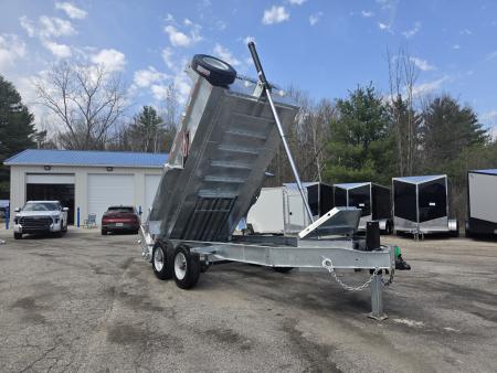 New 82" X 14' GALVANIZED DUMP 10 K AXLES SPARE TIRE INCLUDED 2026 TRIUMPH