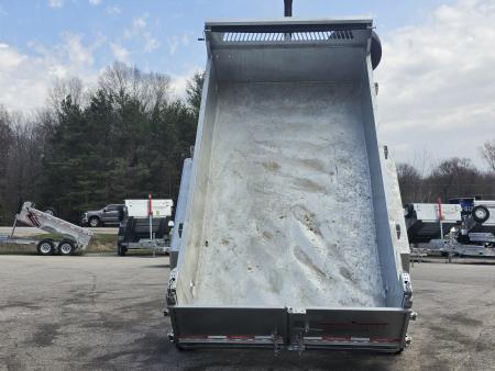 New 82" X 14' GALVANIZED DUMP 10 K AXLES SPARE TIRE INCLUDED 2026 TRIUMPH