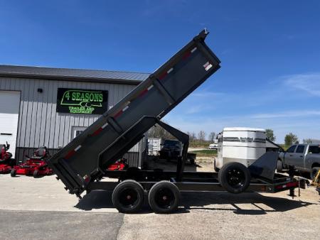 New 2026 MAXXD DJX 83 X16' 16K GVWR 3' SIDES Dump Trailer