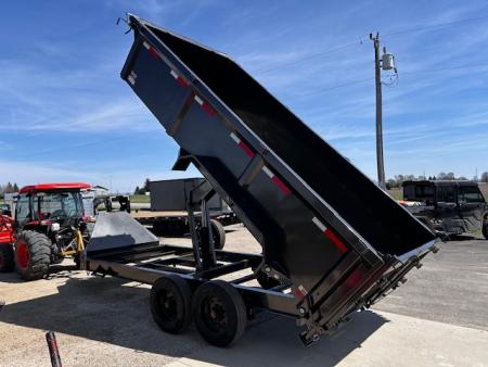 New 2026 MAXXD DJX 83"X16' 16K GVWR 3' SIDES Dump Trailer
