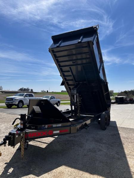 New 2026 MAXXD DJX 83"X16' 16K GVWR 3' SIDES Dump Trailer