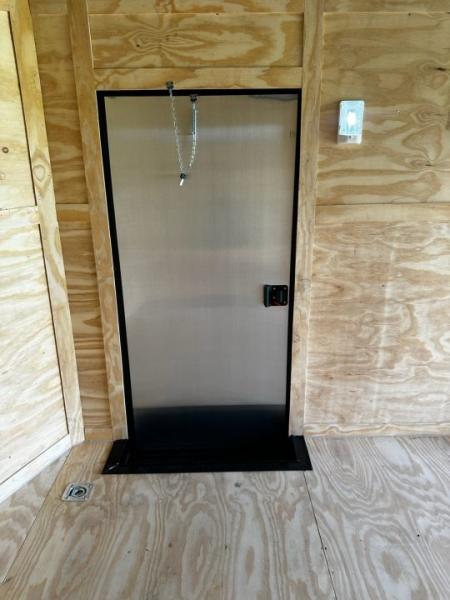 New 2026 Luxe 8.5x20 Car Hauler 5200 lb torsions White poly-Blackout- Enclosed Car Hauler