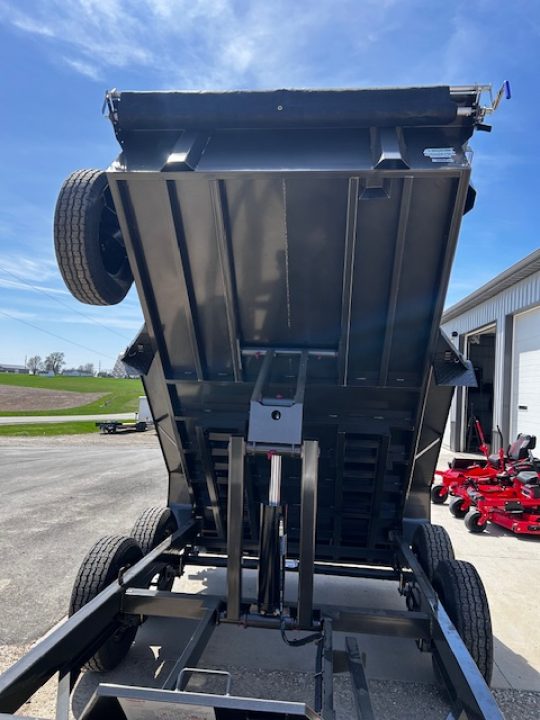 New 2026 MAXXD D7X 72X12 9.9K GVWR WIRELESS KIT-STAB JACKS-SPARE-TARP Dump Trailer