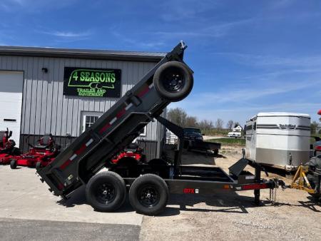 New 2026 MAXXD D7X 72X12 9.9K GVWR WIRELESS KIT-STAB JACKS-SPARE-TARP Dump Trailer
