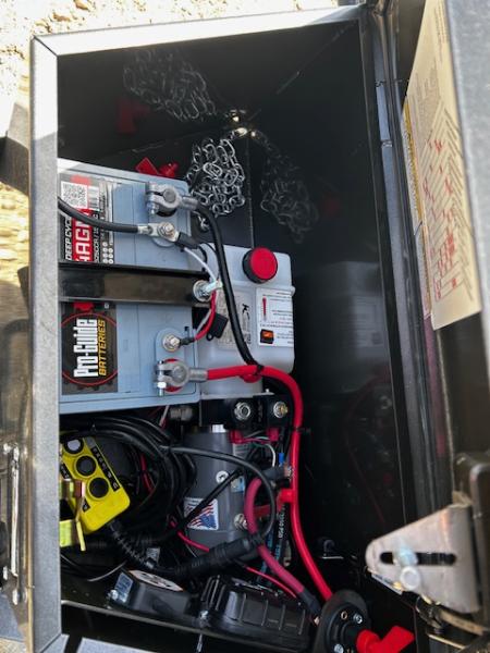 New 2026 MAXXD D7X 72X12 9.9K GVWR WIRELESS KIT-STAB JACKS-SPARE-TARP Dump Trailer