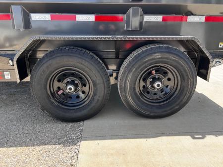 New 2026 MAXXD D7X 72X12 9.9K GVWR WIRELESS KIT-STAB JACKS-SPARE-TARP Dump Trailer