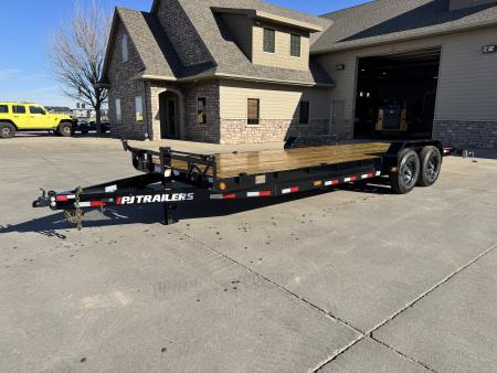 New 2026 PJ Trailers CC24 14K Equipment Trailer