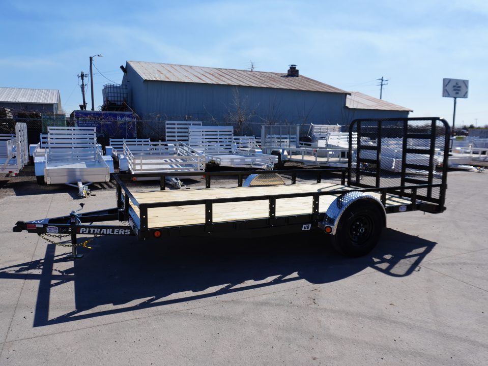 New 2026 PJ Trailers U8 83"x14ft Utility Trailer