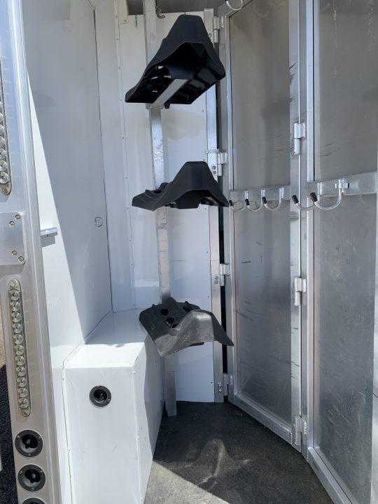 Used 2020 SMC SL8313SSR 3 Horse Trailer