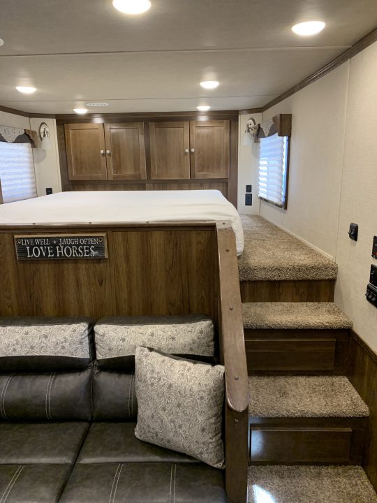 Used 2020 SMC SL8313SSR 3 Horse Trailer