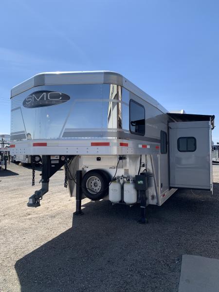 Used 2020 SMC SL8313SSR 3 Horse Trailer