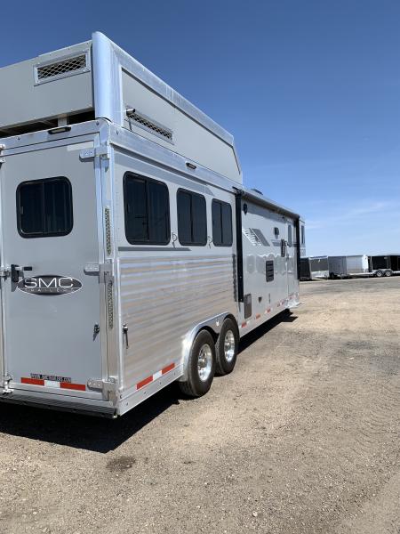 Used 2020 SMC SL8313SSR 3 Horse Trailer
