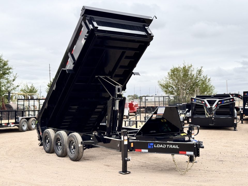New 2026 Load Trail 7-16 Dump Triple 7K Axles