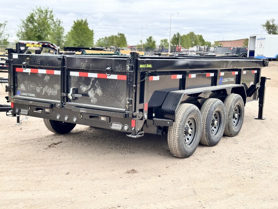 New 2026 Load Trail 7-16 Dump Triple 7K Axles