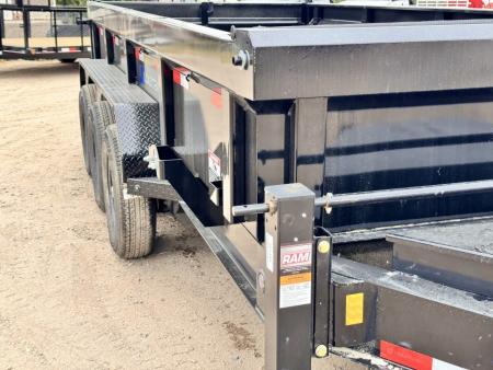 New 2026 Load Trail 7-16 Dump Triple 7K Axles