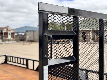 New 2026 Load Trail 7-16 Tandem Axle Ramp Gate Utility W/ ATV Ramps 7K GVWR