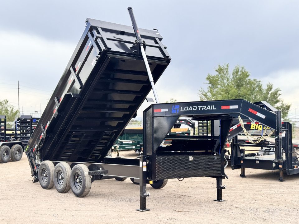 New 2026 Load Trail 7-16 Telescopic Dump  W/ 3' Sides Triple 7K Axles