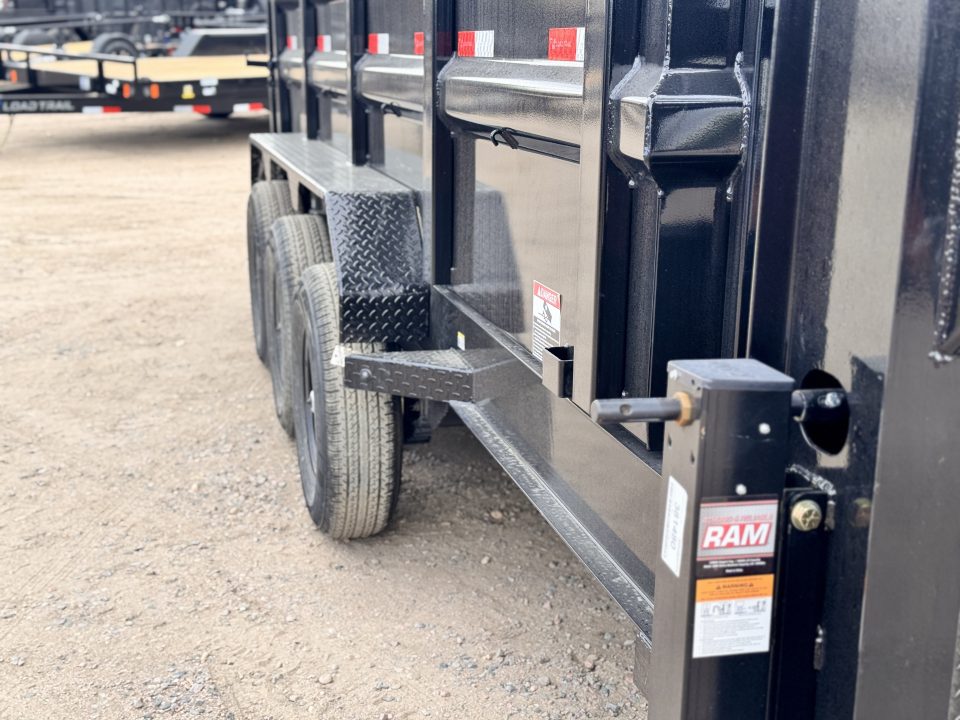 New 2026 Load Trail 7-16 Telescopic Dump  W/ 3' Sides Triple 7K Axles