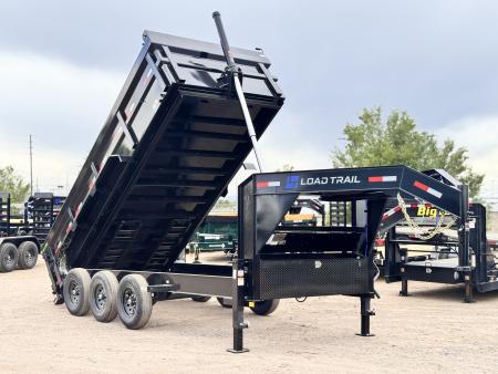 New 2026 Load Trail 7-16 Telescopic Dump  W/ 3' Sides Triple 7K Axles