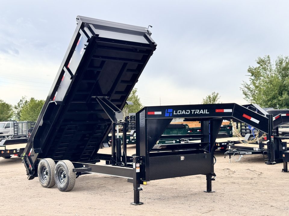 New 2026 Load Trail 7-16 Goosneck Dump W/ 7 Gauge Floor and 14 PLY Tire Upgrades 7K Axles