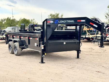 New 2026 Load Trail 7-16 Goosneck Dump W/ 7 Gauge Floor and 14 PLY Tire Upgrades 7K Axles