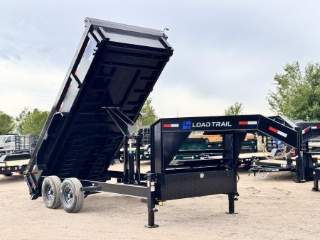 New 2026 Load Trail 7-16 Goosneck Dump W/ 7 Gauge Floor and 14 PLY Tire Upgrades 7K Axles