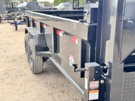 New 2026 Load Trail 7-16 Goosneck Dump W/ 7 Gauge Floor and 14 PLY Tire Upgrades 7K Axles