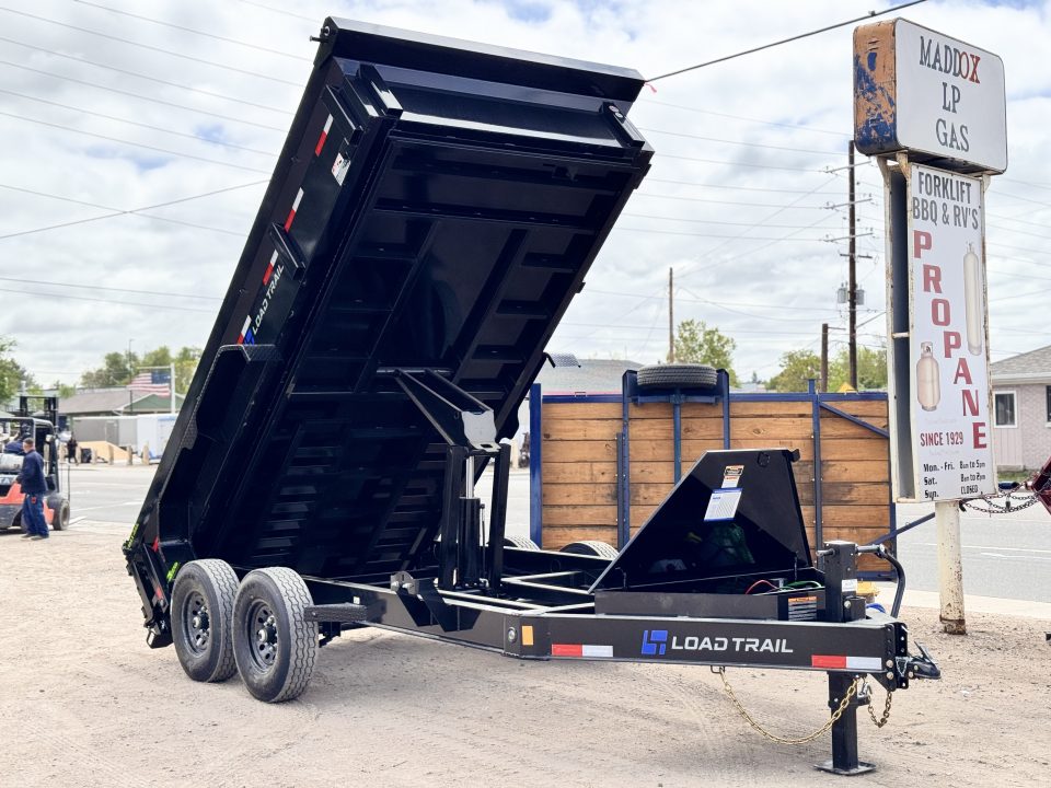 New 2026 Load Trail 7-14 Dump W/ 7 Gauge Floor And 14 PLY Tire upgrades 7K Axles