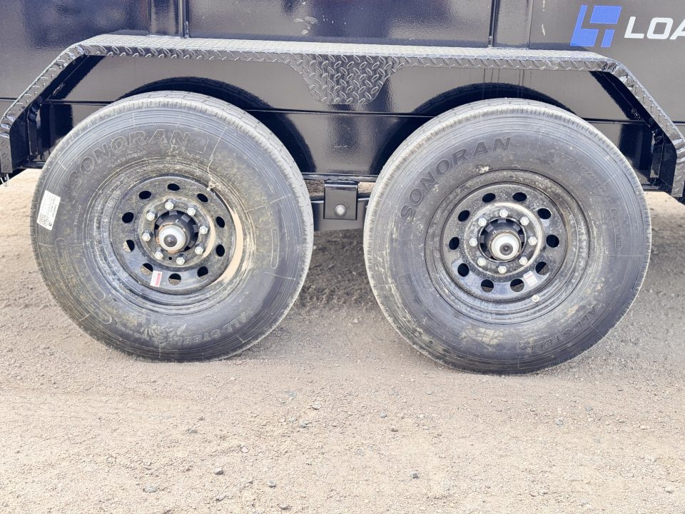 New 2026 Load Trail 7-14 Dump W/ 7 Gauge Floor And 14 PLY Tire upgrades 7K Axles