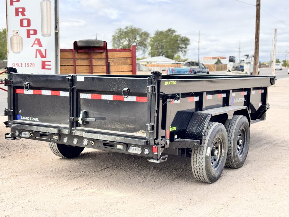 New 2026 Load Trail 7-14 Dump W/ 7 Gauge Floor And 14 PLY Tire upgrades 7K Axles