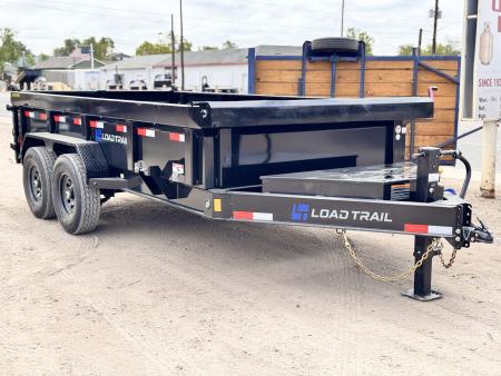 New 2026 Load Trail 7-14 Dump W/ 7 Gauge Floor And 14 PLY Tire upgrades 7K Axles