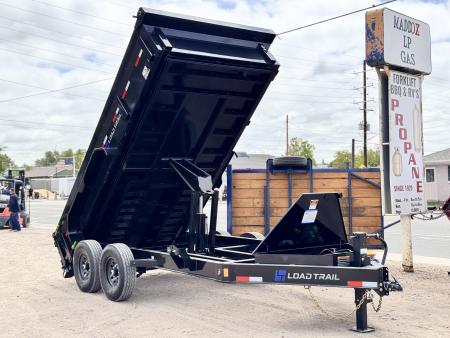 New 2026 Load Trail 7-14 Dump W/ 7 Gauge Floor And 14 PLY Tire upgrades 7K Axles