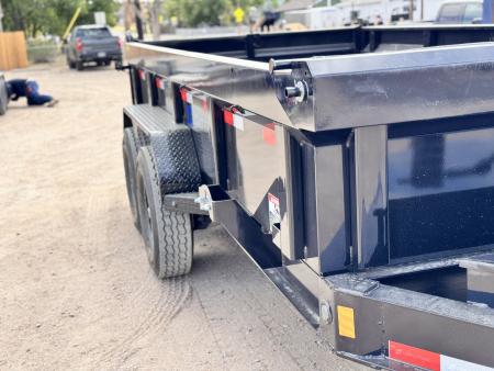 New 2026 Load Trail 7-14 Dump W/ 7 Gauge Floor And 14 PLY Tire upgrades 7K Axles