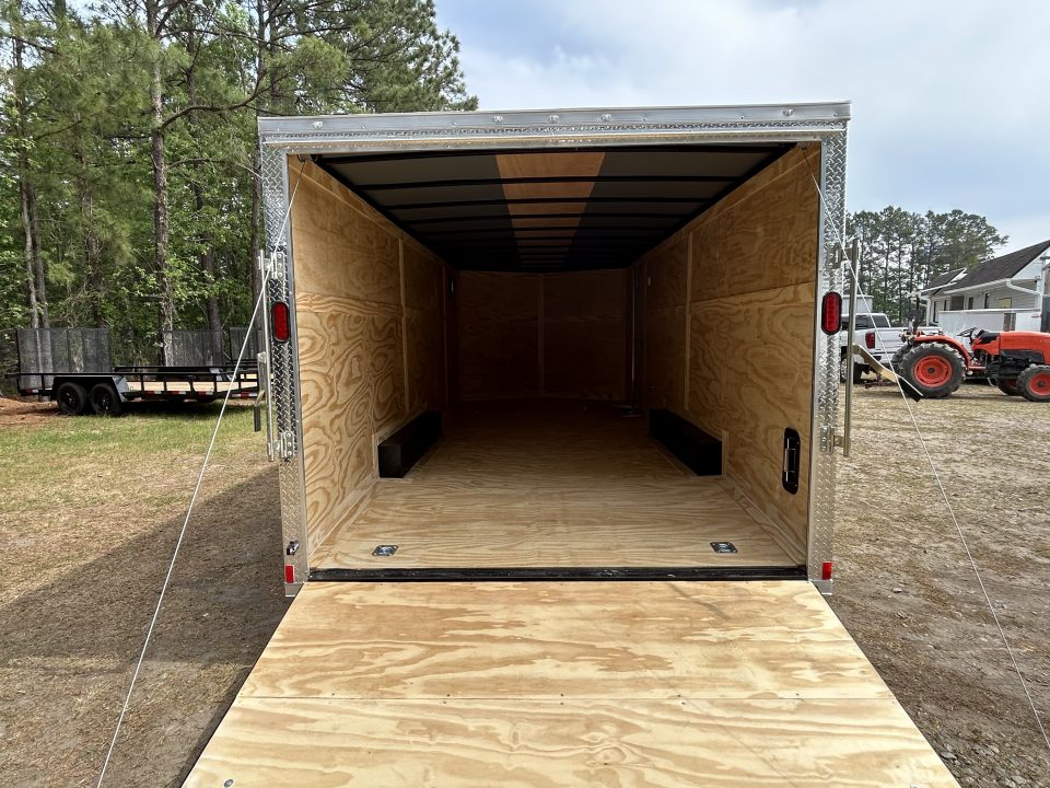 New 2026 Rock Solid Cargo 8.5X20 Car/ Cargo Enclosed Trailer with .080 Polycore & #5200 axles