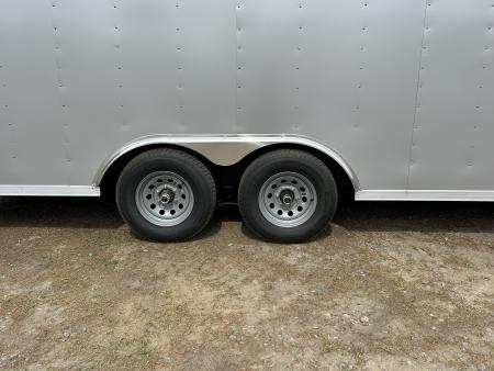 New 2026 Rock Solid Cargo 8.5X20 Car/ Cargo Enclosed Trailer with .080 Polycore & #5200 axles