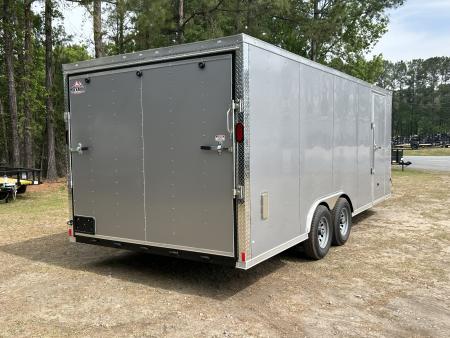 New 2026 Rock Solid Cargo 8.5X20 Car/ Cargo Enclosed Trailer with .080 Polycore & #5200 axles
