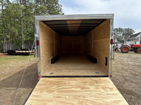 New 2026 Rock Solid Cargo 8.5X20 Car/ Cargo Enclosed Trailer with .080 Polycore & #5200 axles