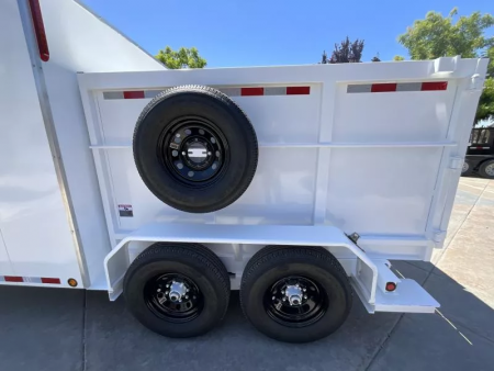 New 2026 Five Star Trailers DT818012 D14 Landscape Trailer