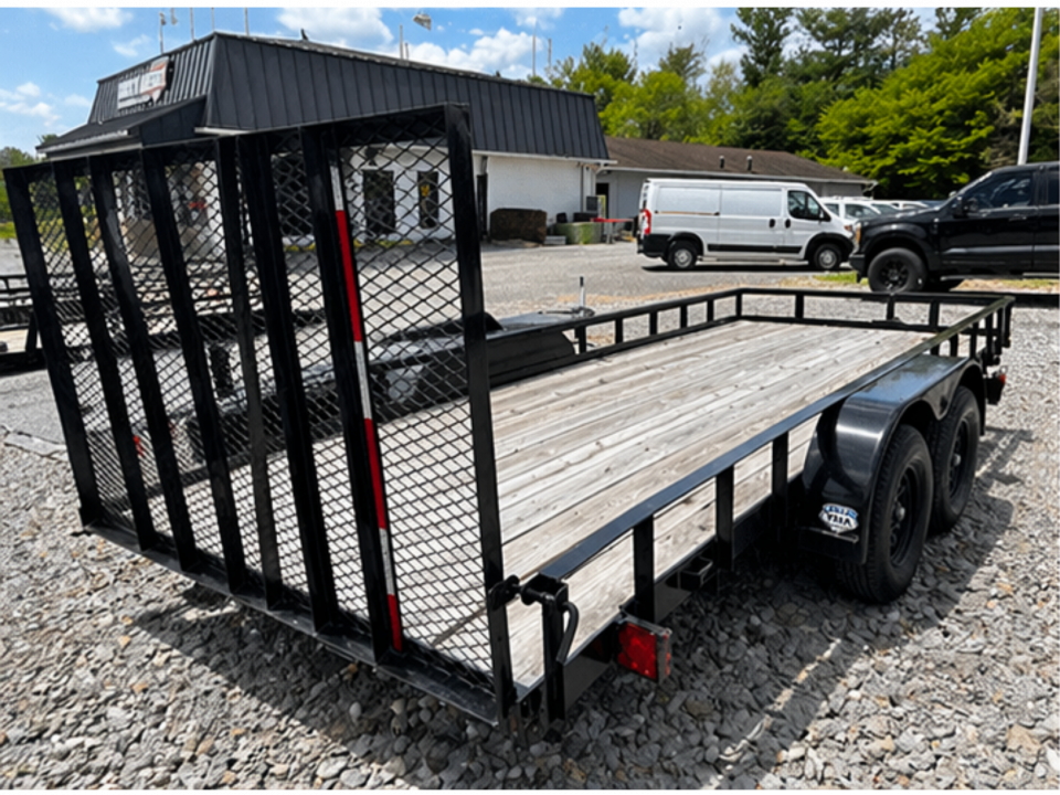 New 2024 CARRY-ON 7X18GW2B Tandem Axle Utility Trailer