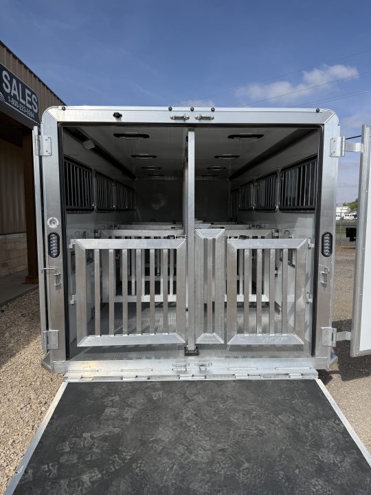 New 2026 Frontier Trailers 8 PEN Stock / Stock Combo Trailer