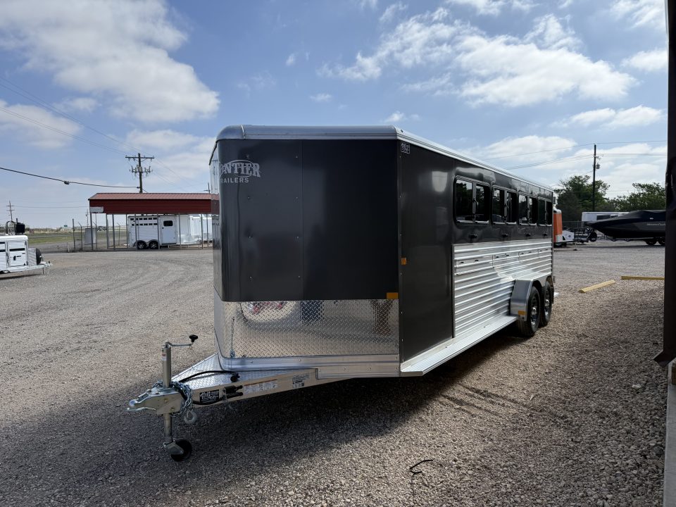 New 2026 Frontier Trailers 8 PEN Stock / Stock Combo Trailer