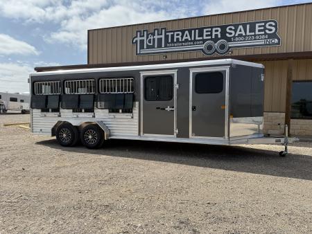 New 2026 Frontier Trailers 8 PEN Stock / Stock Combo Trailer