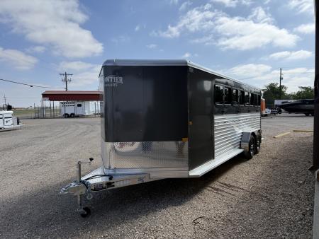 New 2026 Frontier Trailers 8 PEN Stock / Stock Combo Trailer