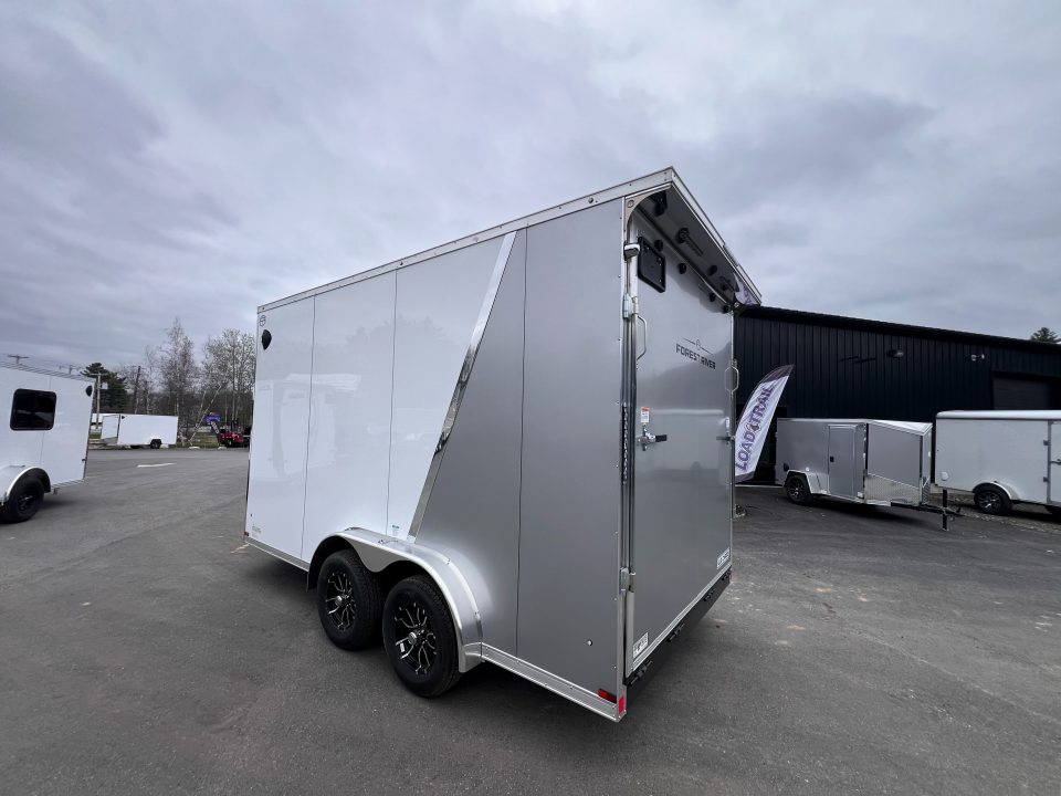 New 2026 US Cargo 7.5X14+ 2ft V-Nose /Polycore/ I-Beam Frame / 7'6" interior - 7000GVW