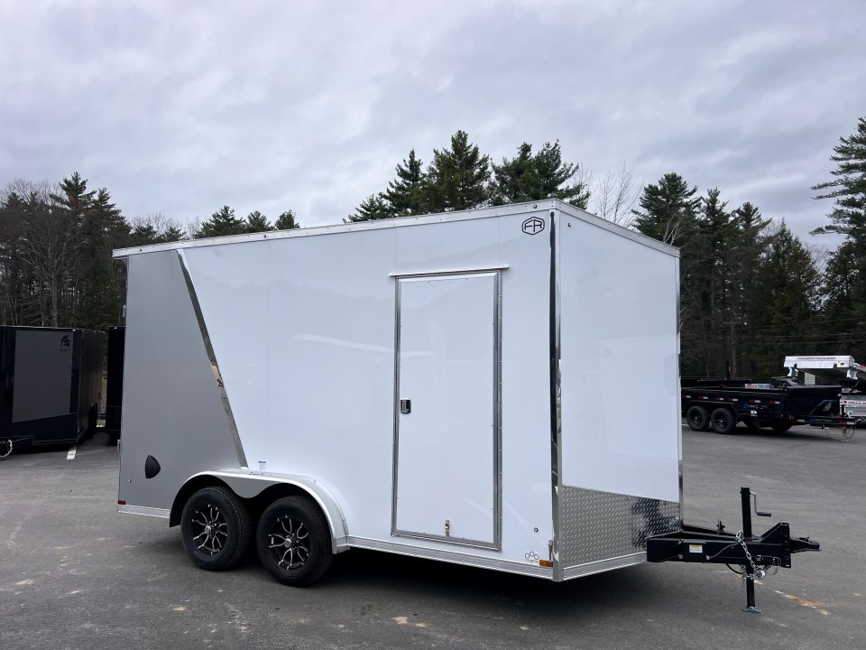 New 2026 US Cargo 7.5X14+ 2ft V-Nose /Polycore/ I-Beam Frame / 7'6" interior - 7000GVW
