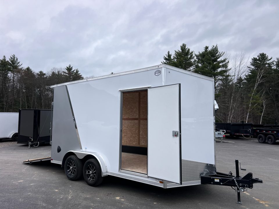 New 2026 US Cargo 7.5X14+ 2ft V-Nose /Polycore/ I-Beam Frame / 7'6" interior - 7000GVW