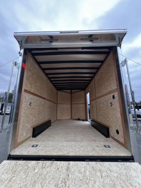 New 2026 US Cargo 7.5X14+ 2ft V-Nose /Polycore/ I-Beam Frame / 7'6" interior - 7000GVW